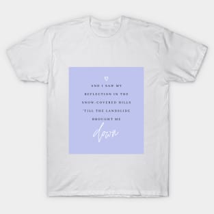 Landslide Lyrics T-Shirt